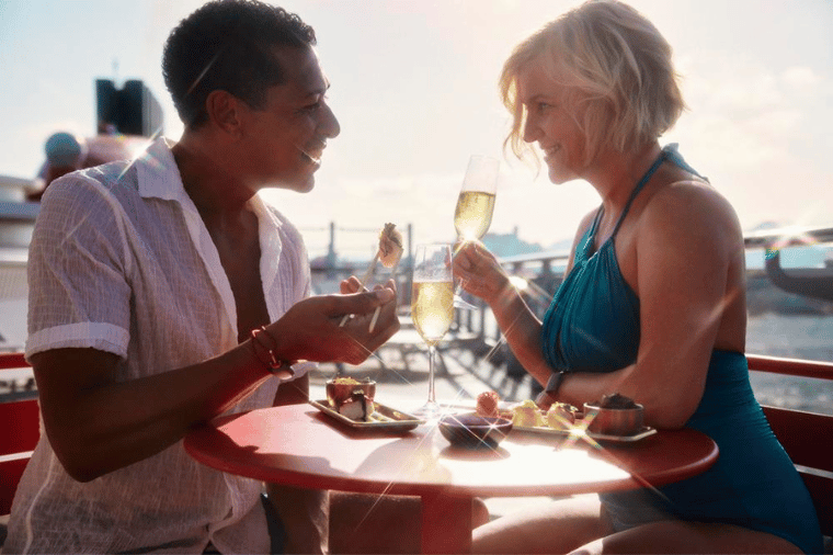 Drinks onboard Virgin Voyages